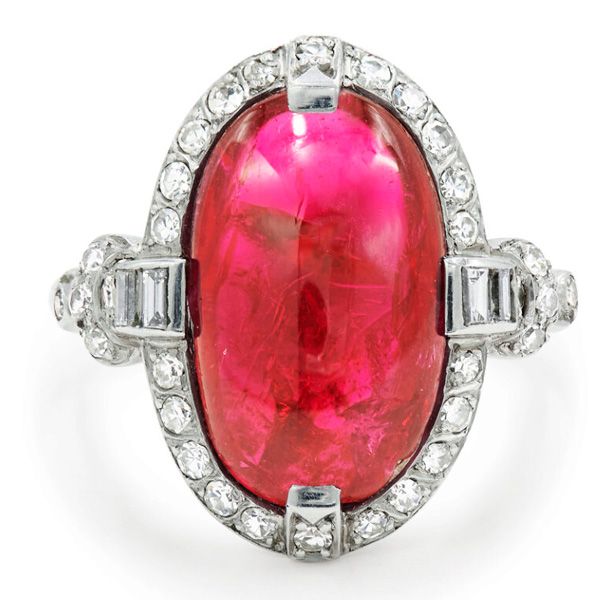 Fred Leighton red spinel ring