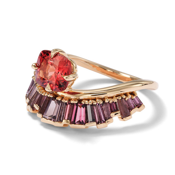 Nak Armstrong spinel crown ring
