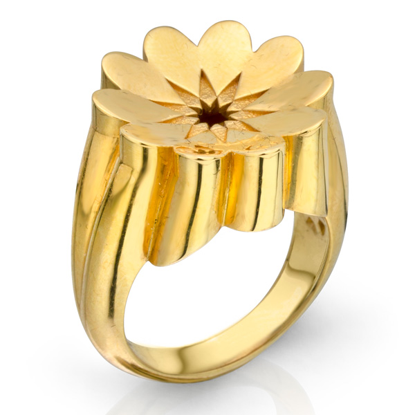 Sanaz Doost Lotus ring