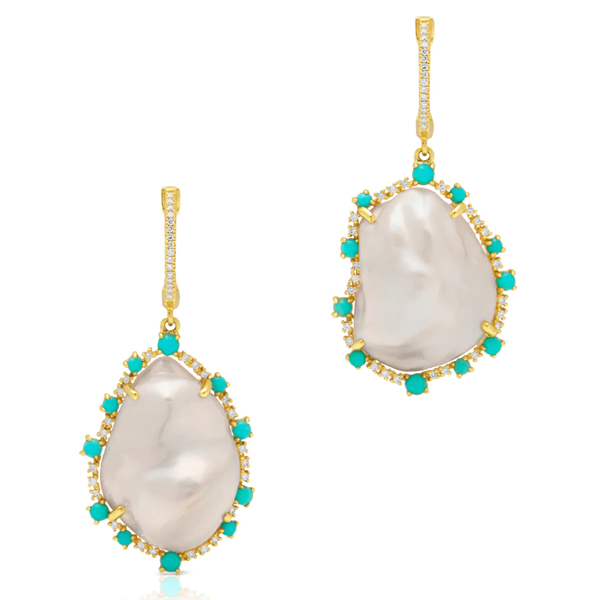 Anne Sisteron pearl Moorea earrings