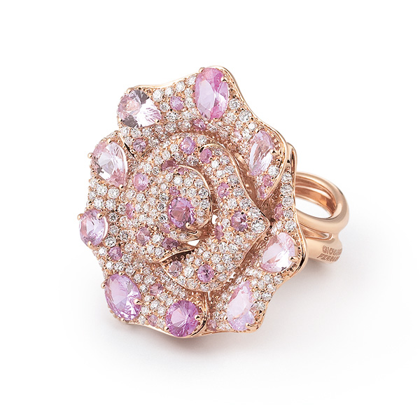 Giovanni Ferraris rosa pink sapphire ring