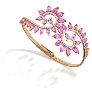 Gismondi1754 Genesi pink sapphire bracelet