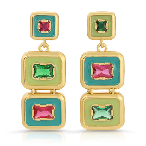 Monbouquette Tropix earrings