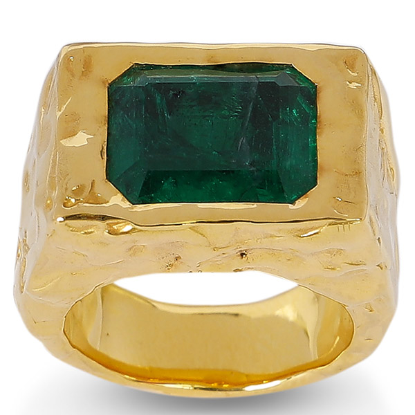 Patcharavipa zambian signet ring