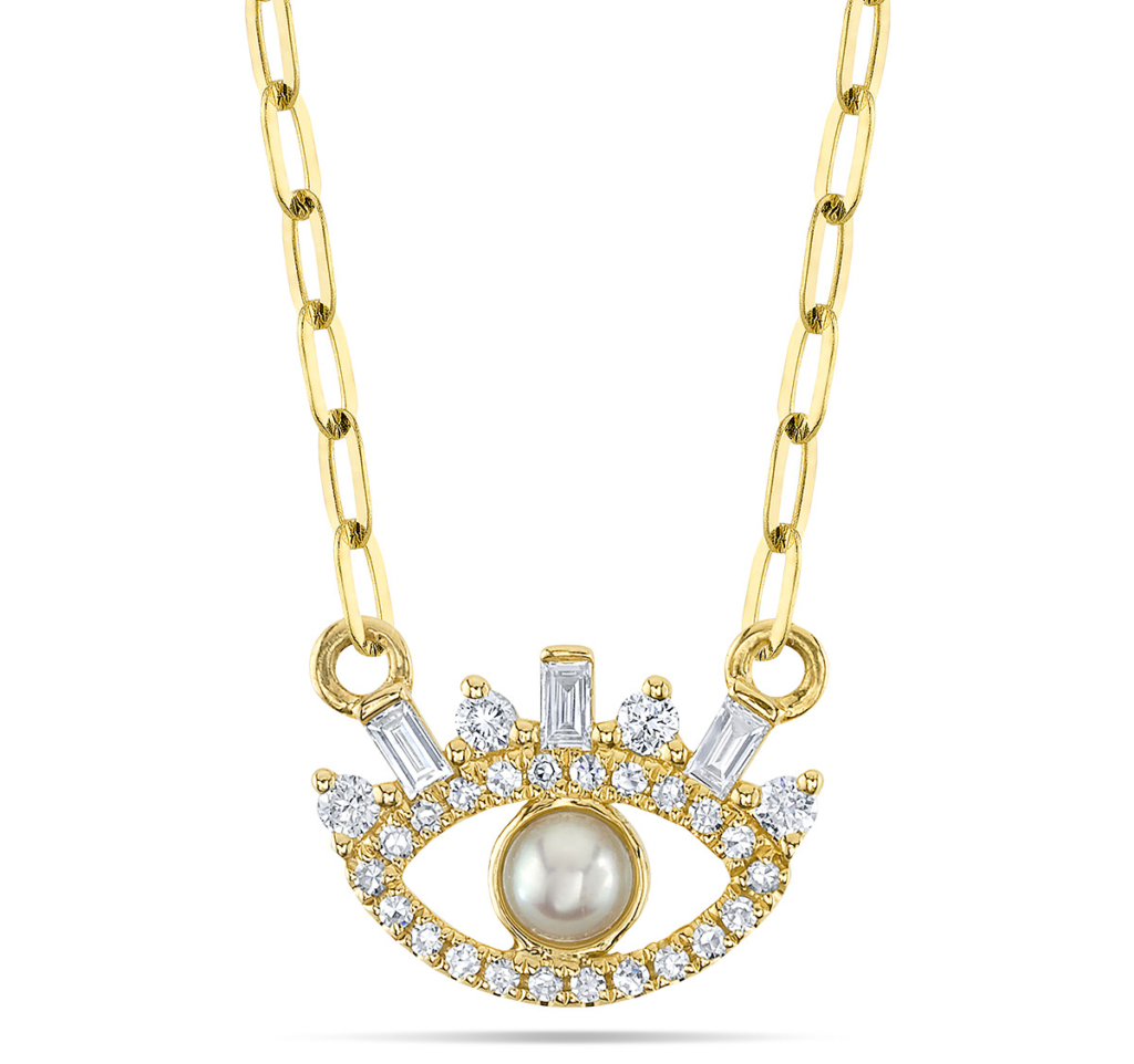 Pearl Jewelry Shy jackie freshwater eye necklace