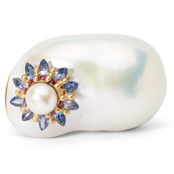 Polly Wales Clusterfk pearl ring