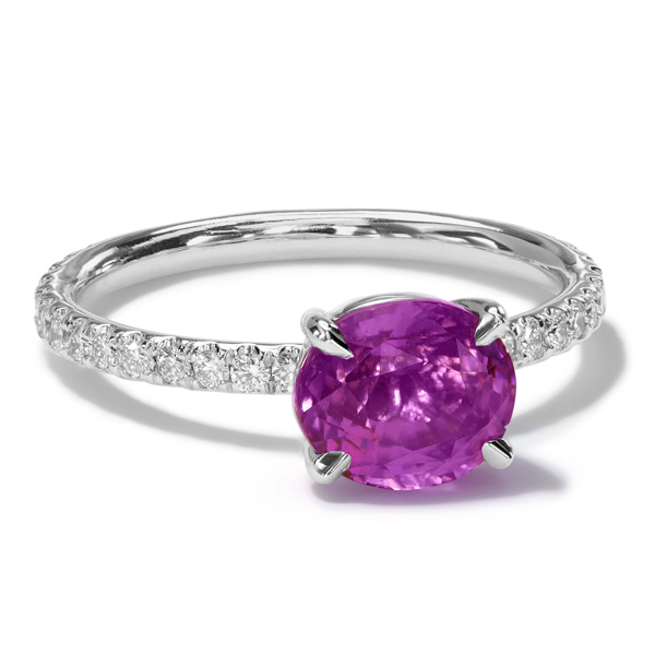 Sonya K purple sapphire ring