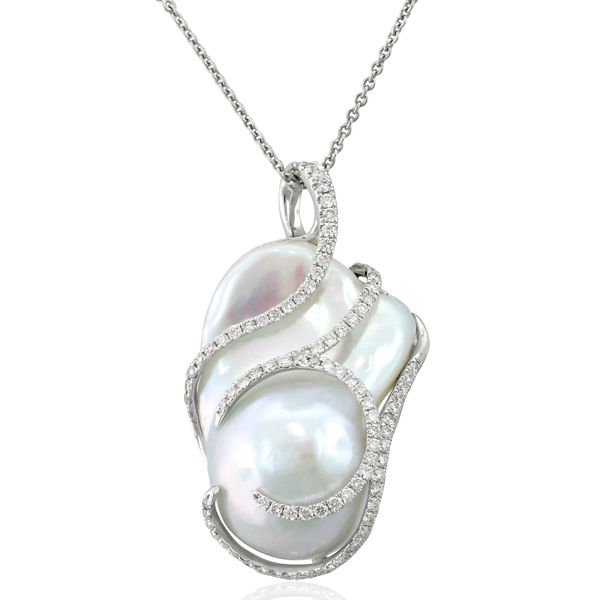 Yael Designs pearl pendant
