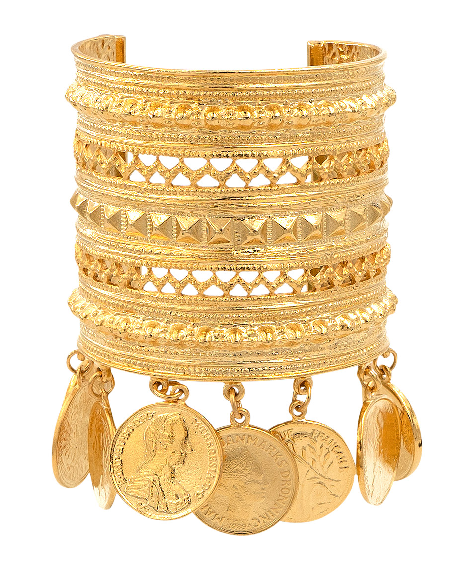 Ben Amun Casablanca gold plated brass bracelet