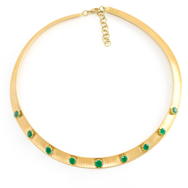 Jenna Blake emerald Ridge necklace