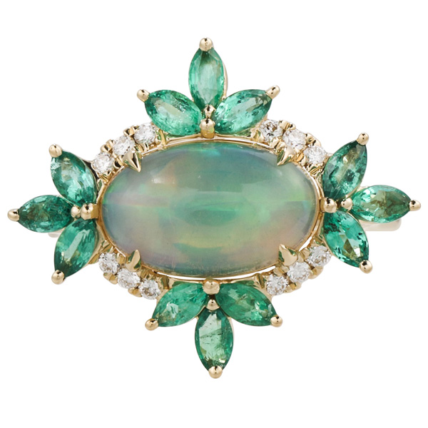 Kaltham's Pavilion opal ring
