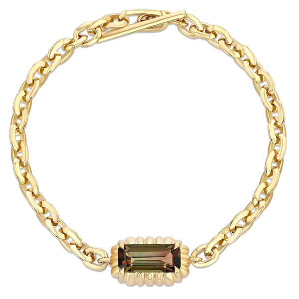 Lizzie Mandler tourmaline bracelet