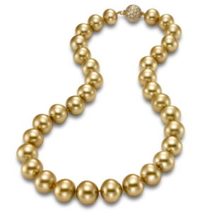 Mastoloni gold pearl necklace