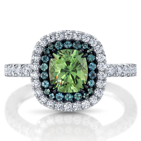 Omi Prive demantoid ring