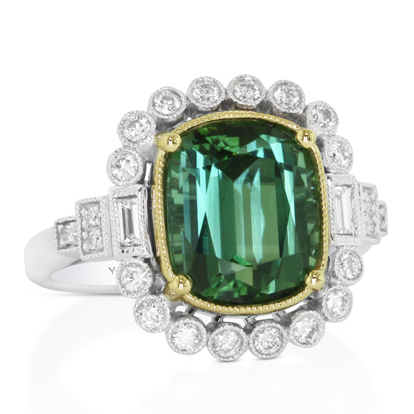 Yael Designs green tourmaline ring