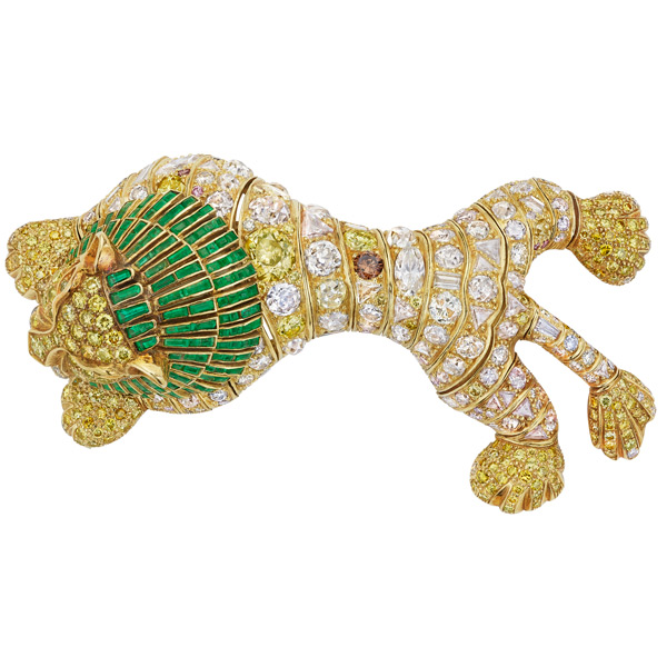 Boivin Lion Brooch