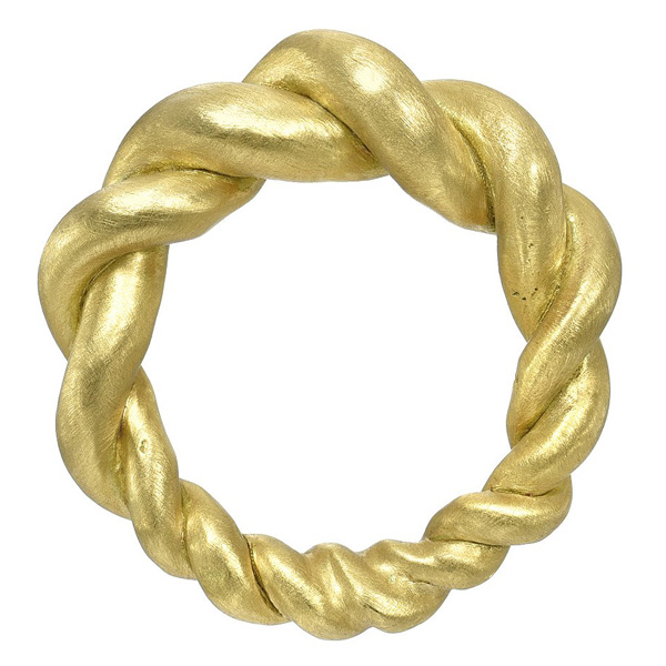 Jenna Katz tapered braid ring