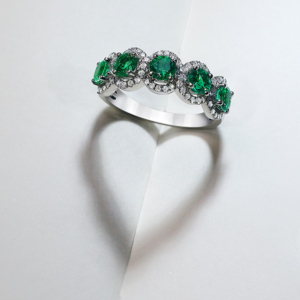Le Vian Couture emerald ring