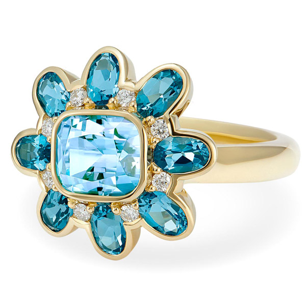 Minka Jewels Atlantis aquamarine ring