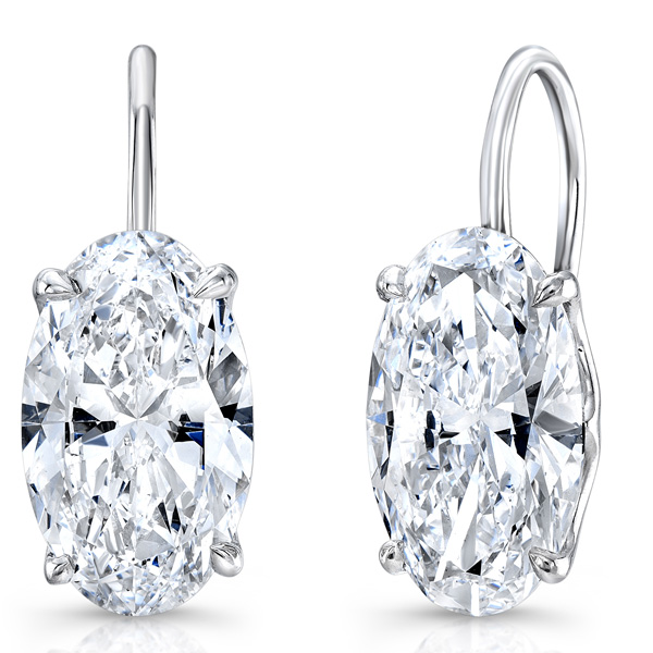 Rahaminov Moval diamond earrings