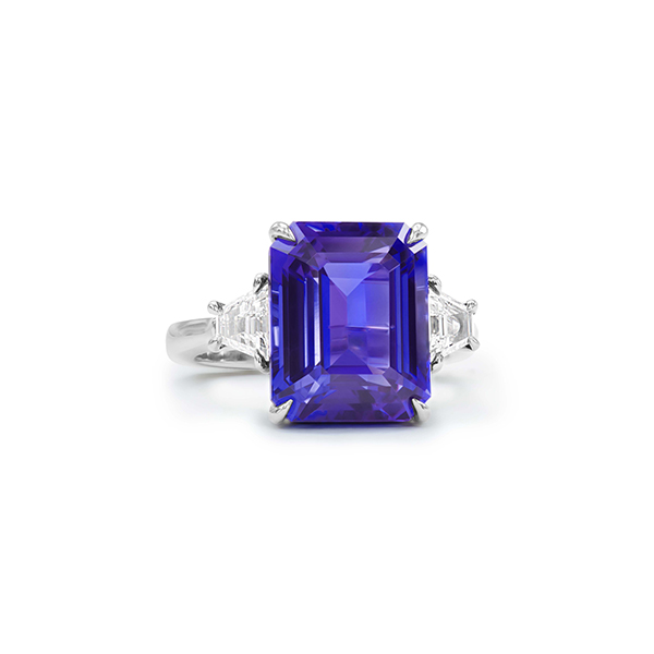 Sonya K. Diana tanzanite ring