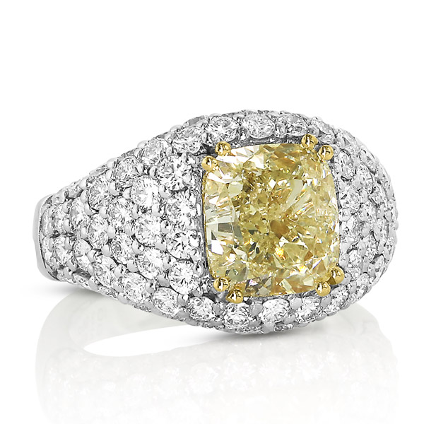 Yael yellow diamond ring