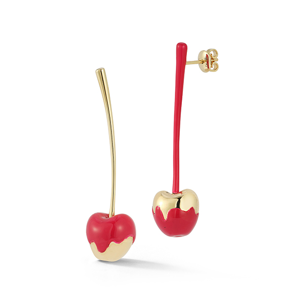 Katherine Jetter cherry earrings