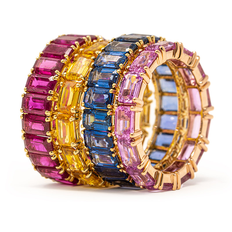 Kimberly Collins eternity bands