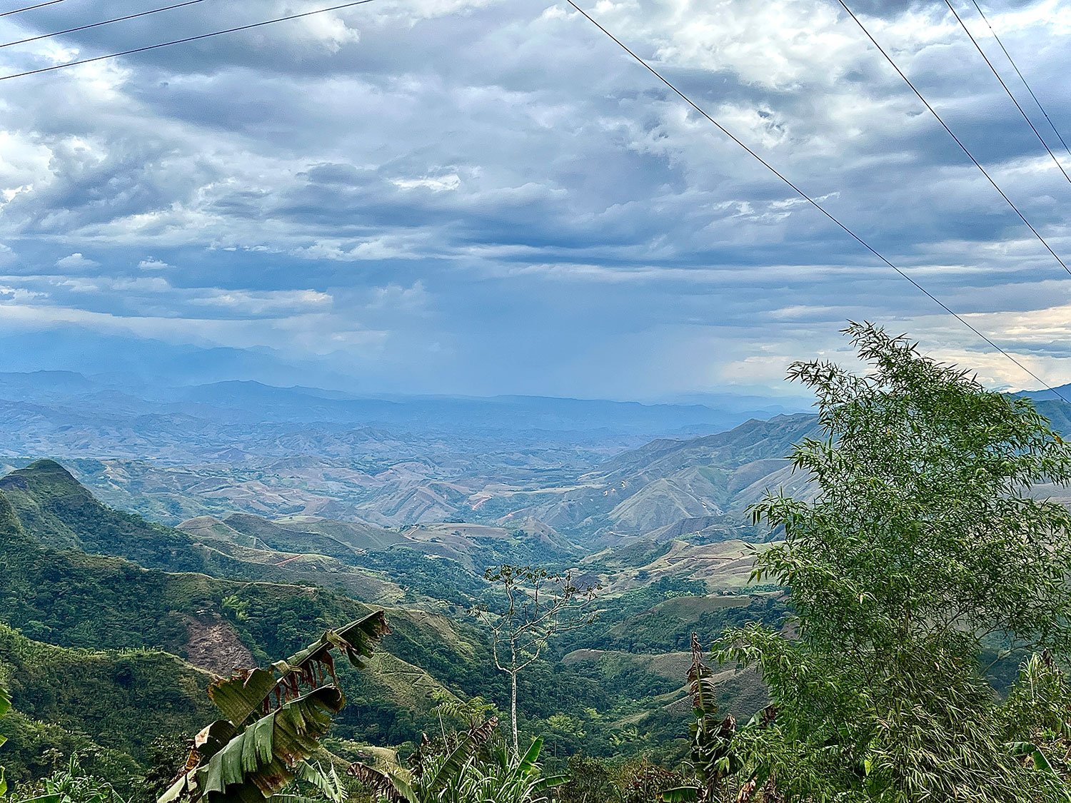 Mina Chede hilltop view