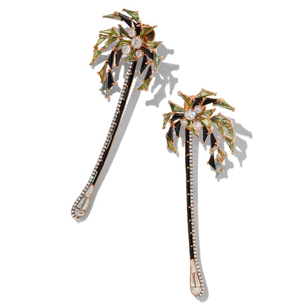 Nak Armstrong Palm Stem earrings