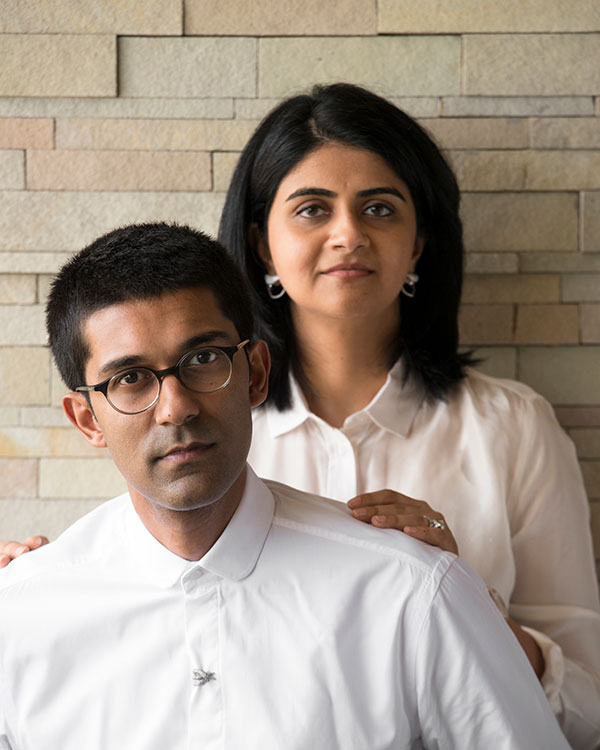 Rahul and Roshni Jhaveri