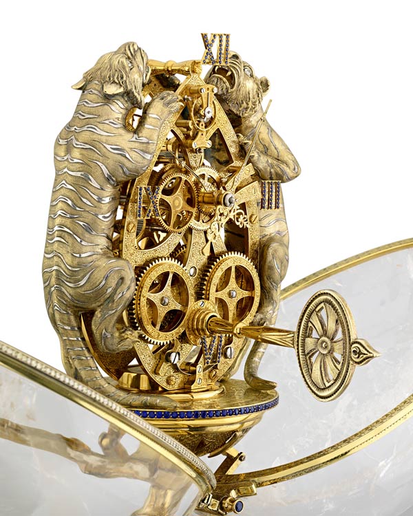 The Prince Of Brunei Skeleton Clock