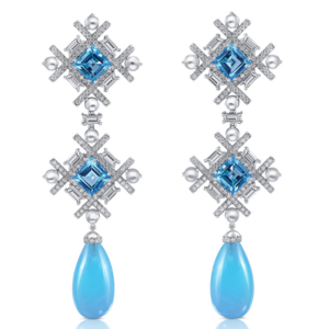 Dena Kemp blue earrings
