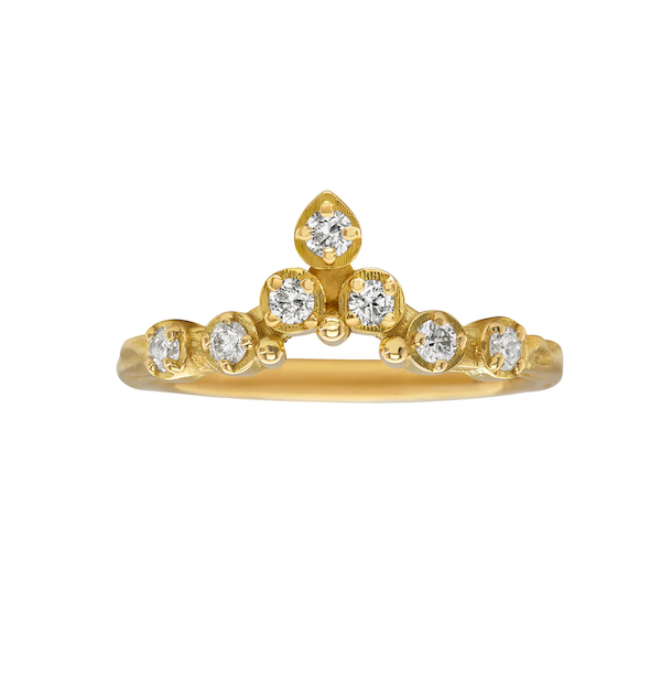 Karen Karch turned out grace tiara ring