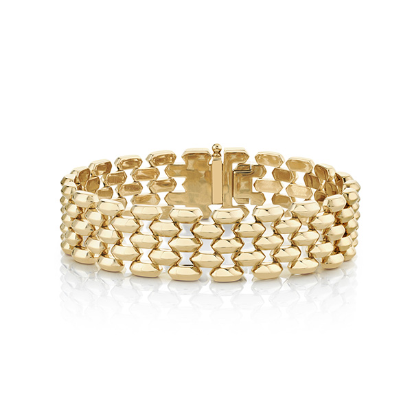 Lizzie Mandler gold bracelet