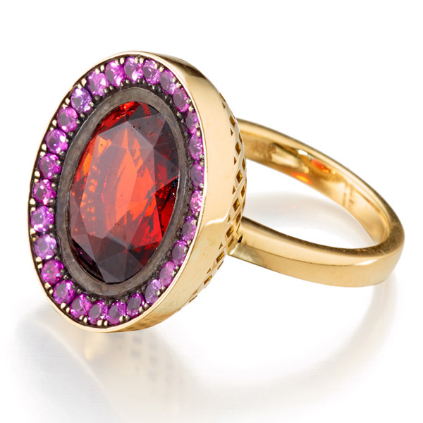 Ray Griffiths garnet ring