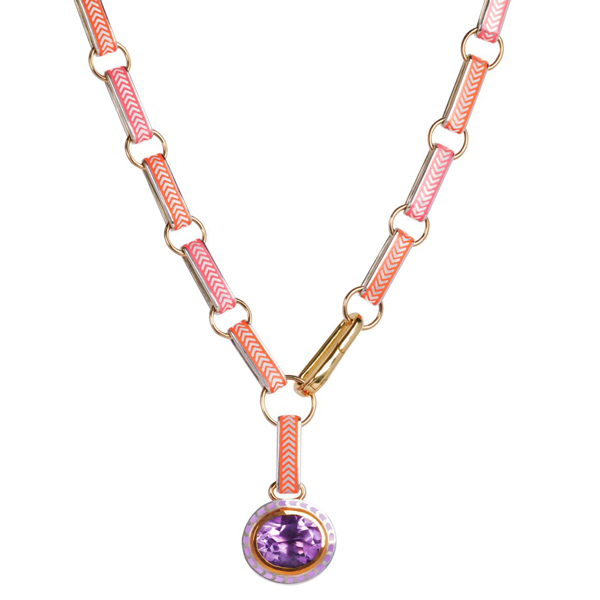 Alice Cicolini paperclip necklace