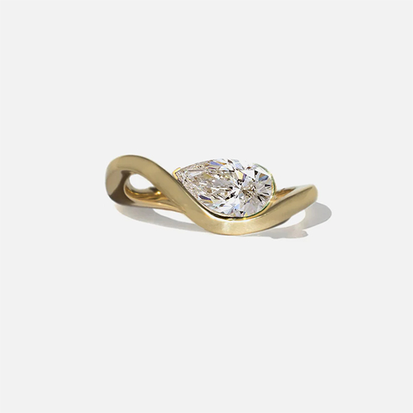 Katkim mini diamond Trace ring