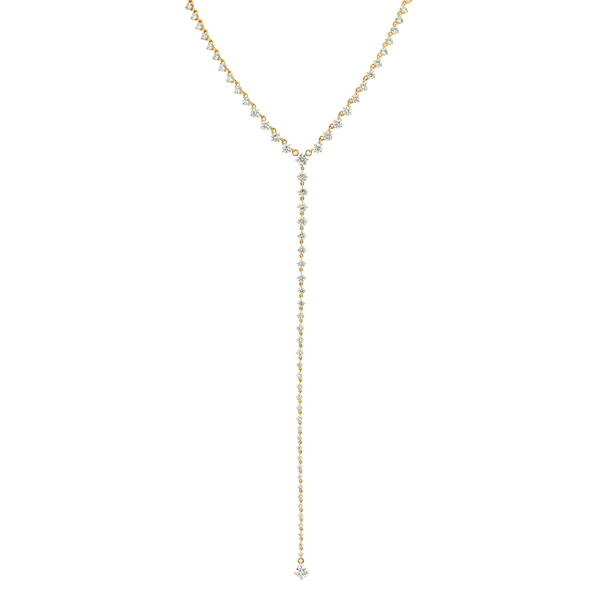 Lizzie Mandler diamond lariat