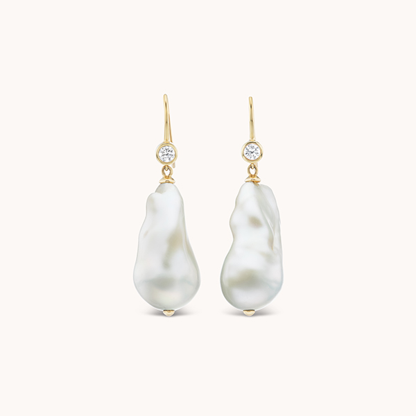 Marlo Laz pearl earrings