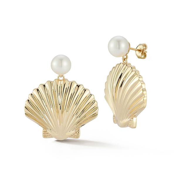 Mateo pearl shell earrings