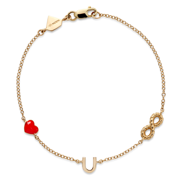 Alison Lou Love U 4ever bracelet