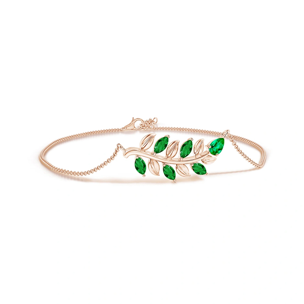 Angara emerald bracelet