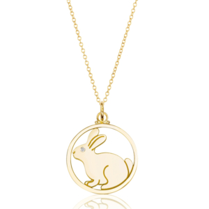 Aurelia Demark bunny pendant