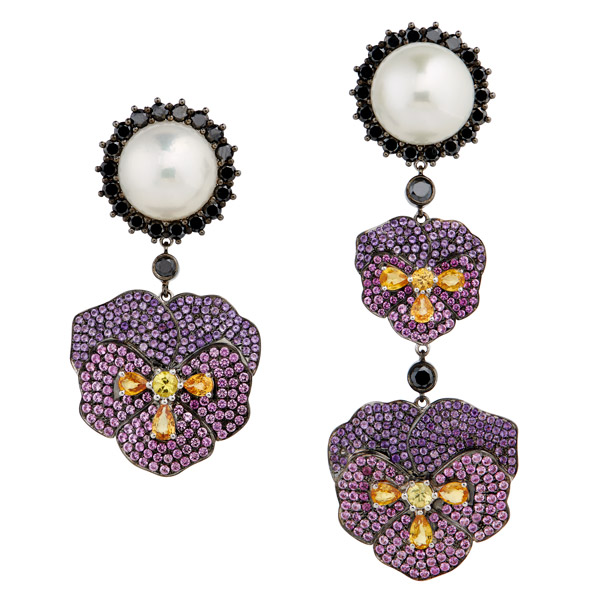 Basak Baykal Violet earrings
