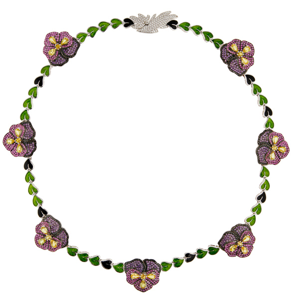 Basak Baykal Violet necklace