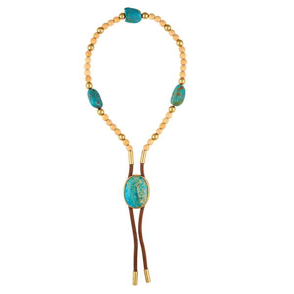 Dale Novick turquoise bolo