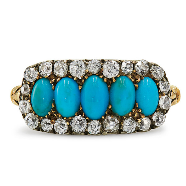 Fred Leighton turquoise ring