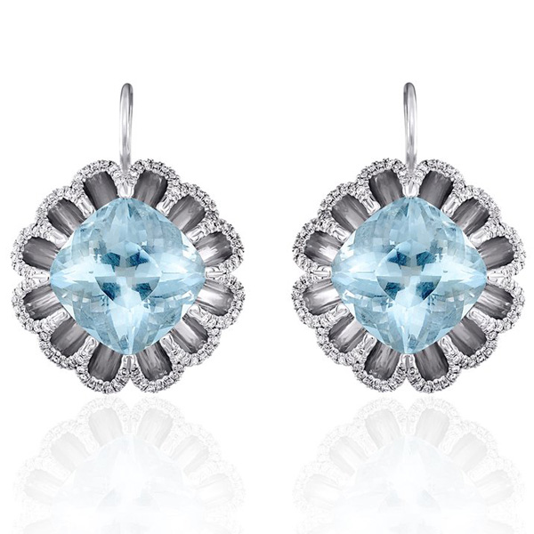 Mindi Mond floating aquamarine earrings
