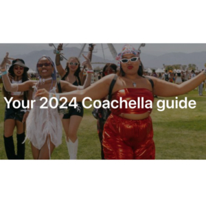 Pinterest x Coachella